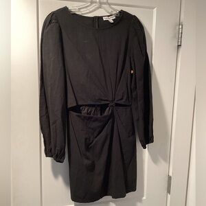 NWOT And Now This Cutout Long-Sleeve Mini Dress Size S